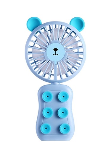 Yeni Usb Taşınabilir Mini Şarj Edilebilir El Tipi Vantilatör Silikon Vantuzlu Cep Telefonu Braketi Gece Lambası Vantilatörü A - Diğer