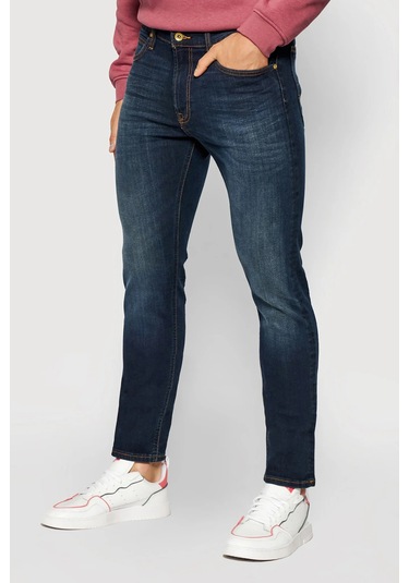 Lee Erkek Kot Pantolon L719gcby 408 Koyu Mavi Koyu Mavi