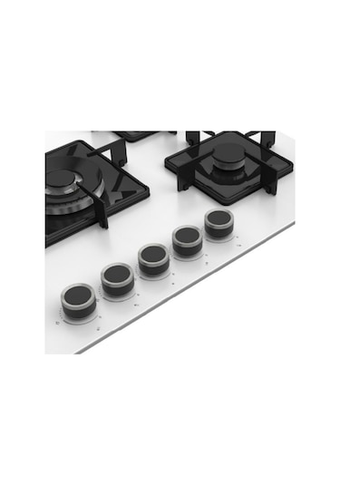 Afm Tech Ve Ferre Raven 5 Gözlü Beyaz SS036 + FM7701 + FM3301 Ankastre Set