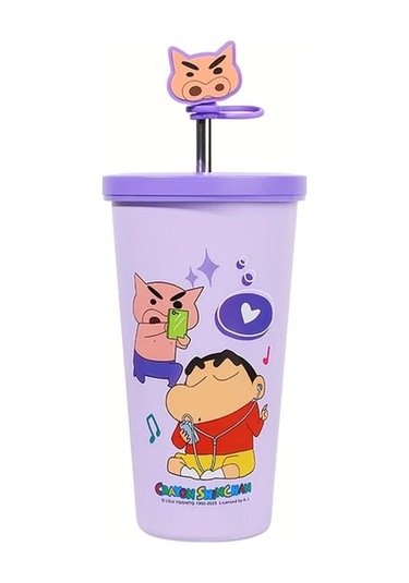 Willowhaven Mor 316 Paslanmaz Çelik Minimalist Matara Sevimli Karakter Çizgi Desen