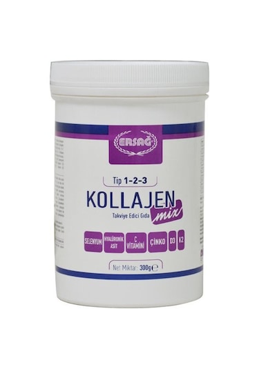 Ersağ Kollajen Mix Tip 1-2-3 300 G