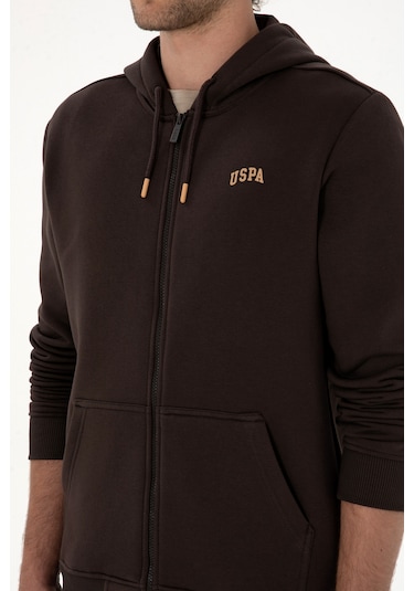 U.s. Polo Assn. Erkek Koyu Kahverengi Hırka Örme 50313755-vr084 Koyu Kahverengi