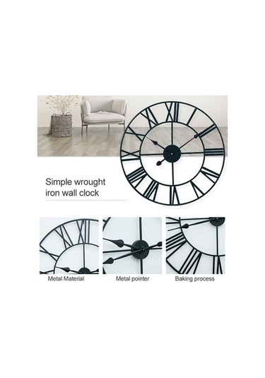 Goldenqian Dekoratif Duvar Saati Xg40yh ÇOk Renkli