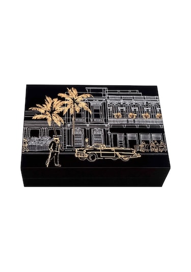 Gentili Emilio Siyah Lake Humidor 373031