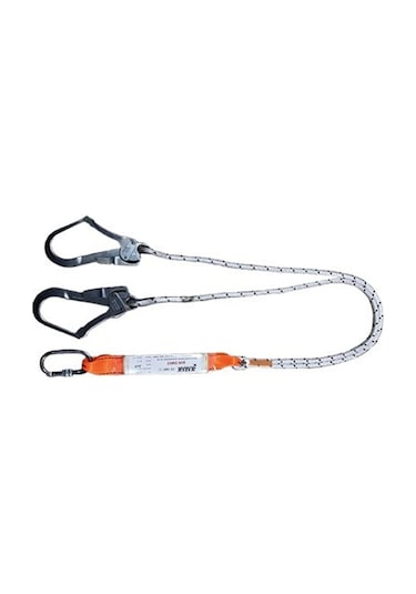 Karam Çift Bacaklı Şok Emicili Lanyard Büyük Kancalı Ka 341