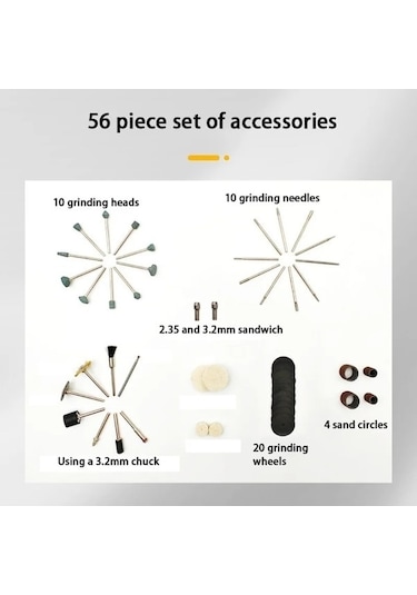 Ankatek Usb Akülü Döner Ağaç İşleme Gravür Kalem Kiti, Güçlü Motorlu Kalem Kiti