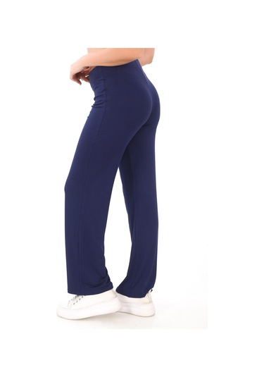 Extra Yumuşak Uzun Viskon Pantolon Home&outdoor-lacivert Lacivert