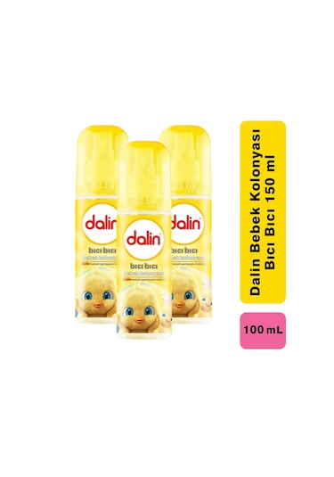 Dalin Bıcı Bıcı Kolonya 100 Ml 3 Adet