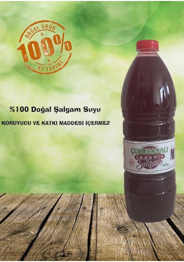 Çukurovalı Doğal Şalgam Suyu 9 x 1 L