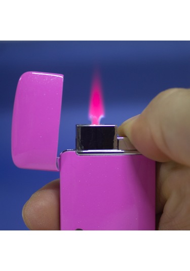 Erzi Metal Pembe Alevli Çakmak