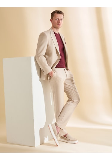 Pierre Cardin Erkek Bej Takım Elbise 50324264-vr011 Pierre Cardin Erkek Bej Takım Elbise 50324264-vr011