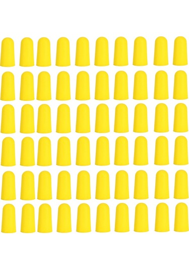 Geeroyoo 30 Çift Sarı Köpük Kulak Tıkacı: Gürültü Engelleme, Uyku Ve Konsantrasyonu Artırıcı, Yıkabilir, Taşınabilir