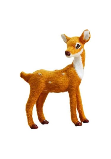 Pazly Yılbaşı Tatil Süsü Suntek Geyik Dekoru Dekorasyonları 10cmx4.5cmx12.5cm Jj