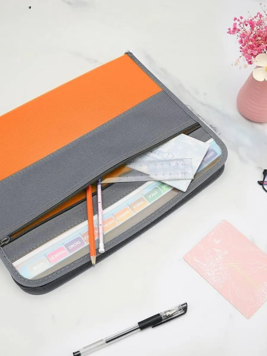 Como Market 13 Bölmeli A4 Belge Düzenleyici Dosya Organiz 197912796 Turuncu