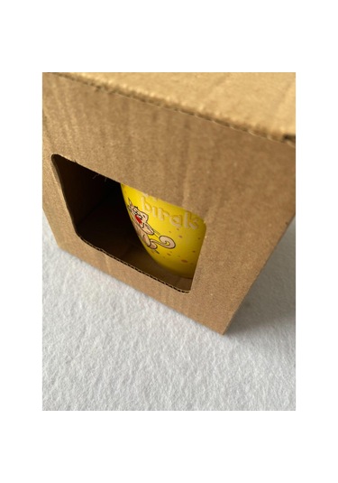 Kendini Rahat Bırak Sarı Kupa Bardak Çok Renkli