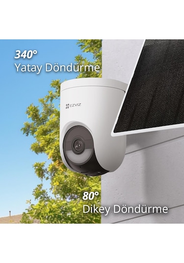 Ezvız Hb8 Lite 2k+ Pilli Pan-tilt Wi-fi Kamera