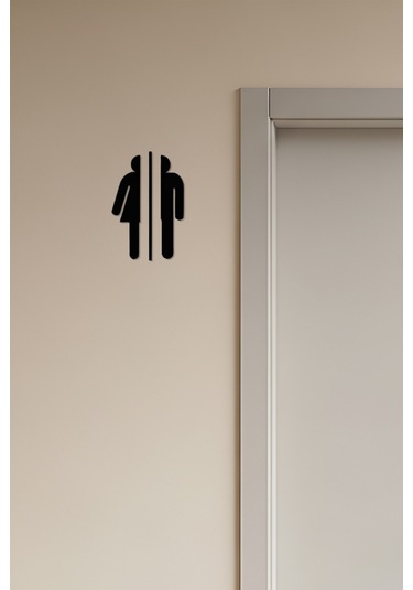 Wc Tabelası, Tuvalet Levhası, Kadın Erkek Tabela, Yönlendirme Levhaları 37