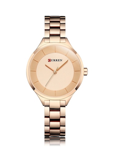 Yingfu Curren 9015 Kadın Kol Saati - Kuvars Mekanizma, Su Geçirmez Gümüş Tasarım Gümüş