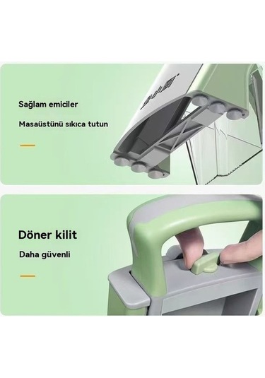 Pazly Çok Fonksiyonlu Mutfak Kesme Ve Rende Aleti, Mavi Renk, Pratik Kullanım Mavi