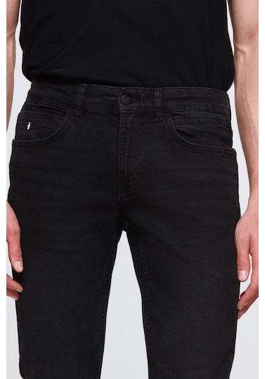 Twn Super Slim Fit Siyah Denim Pantolon 3ecj356800182 Siyah