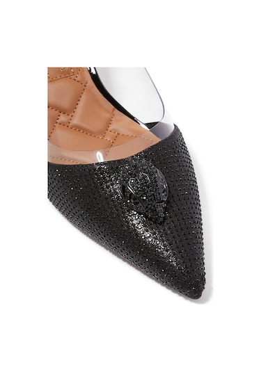 Kurt Geiger Şık Ve Rahat 65 Cm Topuklu Slingback Ayakkabı Siyah