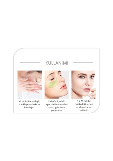 Jomtam Deniz Yosunlu Nemlendirici ve Rahatlatıcı Kolajen Göz Maskesi 80 G