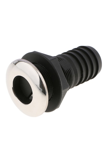 Krom Flanşlı Sintine Çıkışı. Tekne Ve Karavan Su Çıkışı. 5/8"