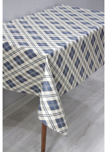 Astarlı Silinebilir Pvc Muşamba Masa Örtüsü 1202-4-kahve