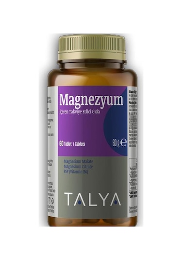 Talya Magnezyum 60 Tablet