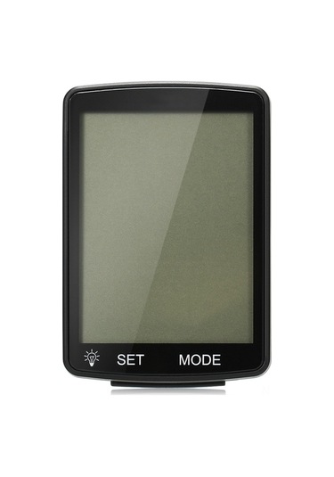 Artfulabode Ve Su Siyah Sıcaklık Ölçer, Lcd Kronometre Kablosuz Hız Geeroyoo Geçirmez, Fonksiyonlu Ekran, Büyük Bisiklet Bilgisayarı - Ej Siyah