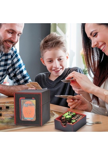 Pazly Ticaret Suntek Oyuncak Kutusu Kırmızı-siyah Kartı Destesi Pz 1 Bilgisayar