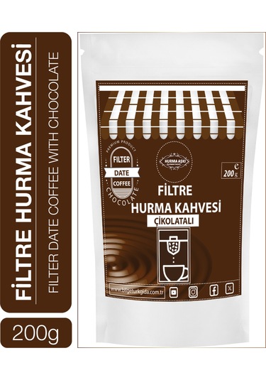 Hurma Aşkı Filtre Hurma Kahvesi Çikolatalı 200 G