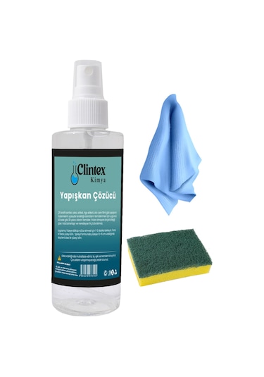 Clintex Kimya Yapışkan İzi Çözücü Sökücü Set 200 ML