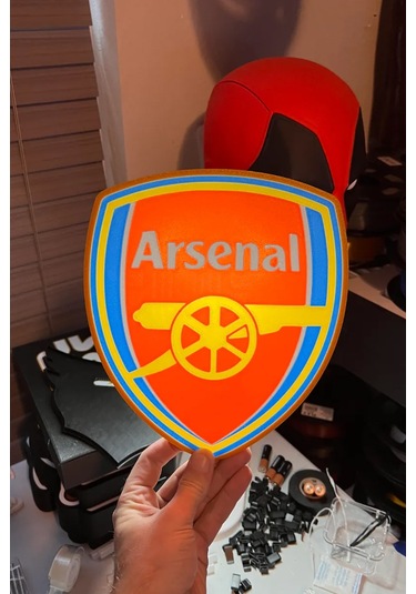 Arsenal Dekoratif Aydınlatma Led Gece Lambası Beyaz