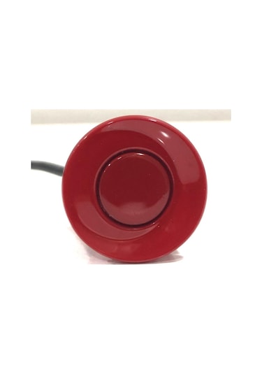 Yedek Park Sensörü Gözü Tekli Kırmızı 22mm