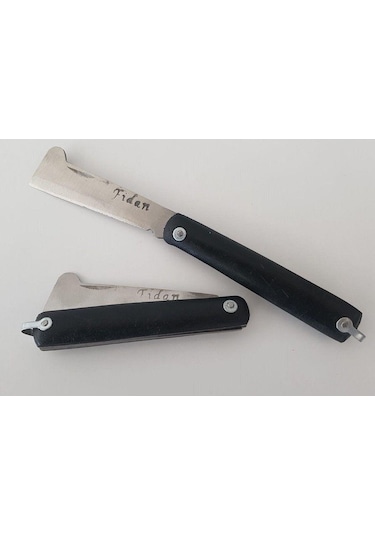 Fidan Aşı Bıçağı Ceviz Aşı Çakısı Yatağan Dövme Çelik N11.139
