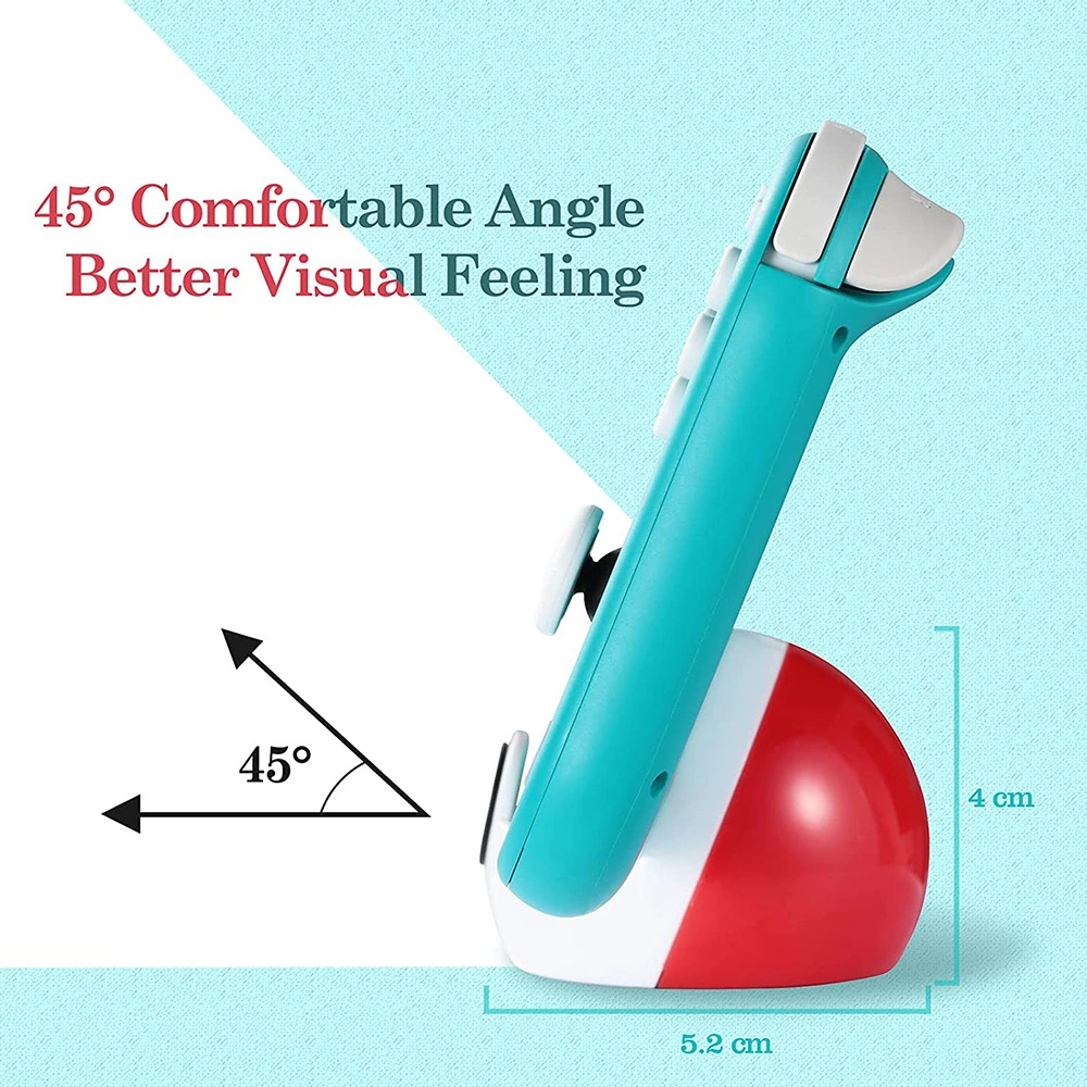 Lemestar Nintendo Switch/switch Lite İçin Taşınabilir Şarj Dökümani - 45 Görsel Açı, Anti-skayma, Silikon Korumalı Masaüstü Stant