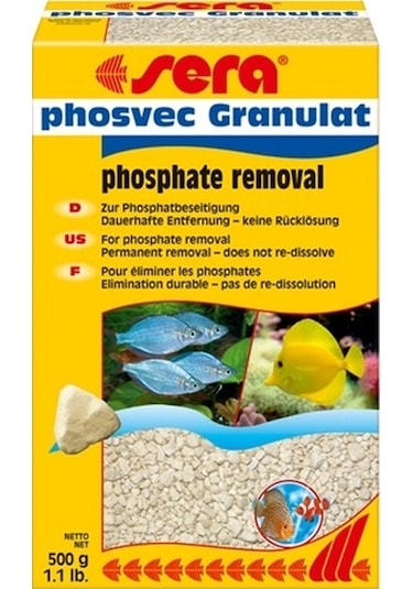 Sera Phosvec Granulat 500 Gram Filtre Malzemesi