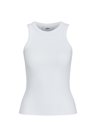 Jack & Jones Kadın Halter Yaka Bluz - Forest - 12224661 Bright White