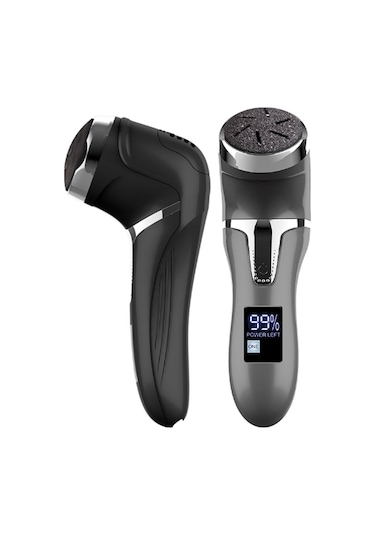 Moveevo Elektrikli Ayak Nasır Temizleme Seti Taşınabilir Ayak Törpüsü Pedikür Aletleri 3 Öğütme Başlığı 2 Hızlı Ipx7