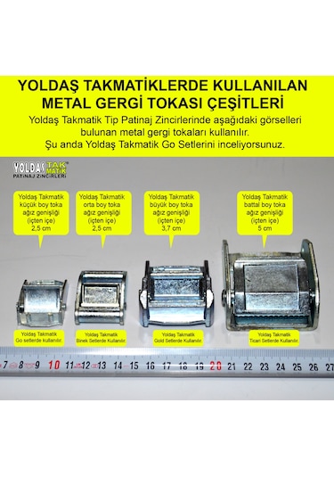 Yoldaş Takmatik Go Set Kar Zinciri Takmatik Zincir Kar Paleti
