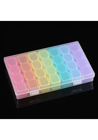 Tenfowee 28 Bölmeli Minik Kırılmaz Akrilik Manikür Kutusu - Taşınabilir, Şeffaf Kapaklı, Tek Tek Kullanılabilir Aksesuar Depolama Kutusu Beyaz Tenfowee 28 Bölmeli Minik Kırılmaz Akrilik Manikür Kutusu - Taşınabilir, Şeffaf Kapaklı, Tek Tek Kullanılabilir Aksesuar Depolama Kutusu Beyaz