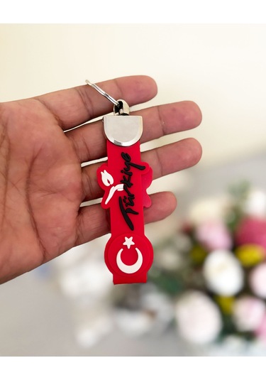 Aracınıza Özel Silikon Anahtarlık, Tr