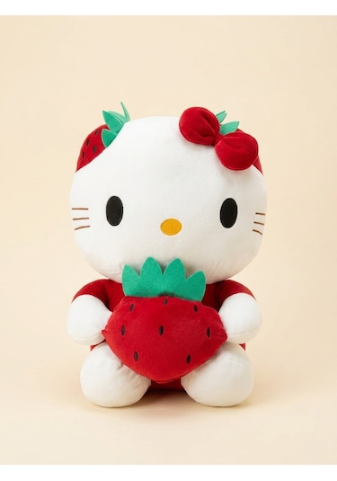 Peluş Hello Kity 45 Cm Kırmızı