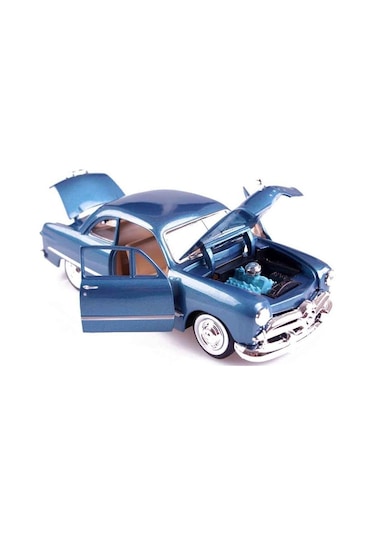 Motormax 1949 Ford Coupe Mavi 1 / 24 Ölçek Model Araba