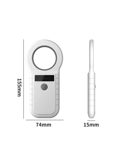 Mikroçip Okuyucu Evcil Hayvan Çiftlik Mikroçip Izleme Tanımlama Cihazı