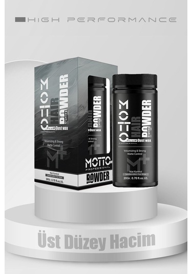 Motto Plus Şekillendirici ve Hacim Verici Toz Pudra Mat Wax 20 G