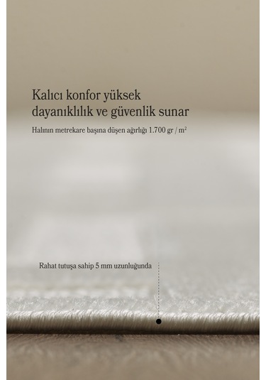 Modern Halı Yıkanabilir Halı Kaymaz Tabanlı Halı İskandinav Salon Halısı Yolluk Mutfak Halısı Sisal Krem