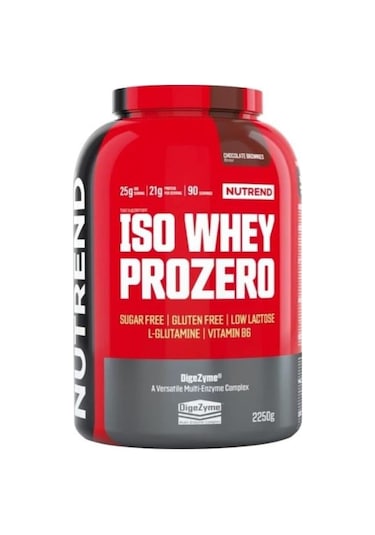 Nutrend Isolate Whey Protein Tozu 2250 Gr 90 Servis Çikolata & Browni