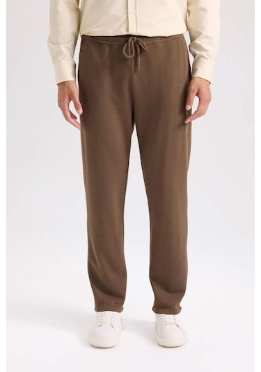 DeFacto Regular Fit Eşofman Altı Beli Bağcıklı Cep Detaylı Düz Paça D9701AX24AUKH154